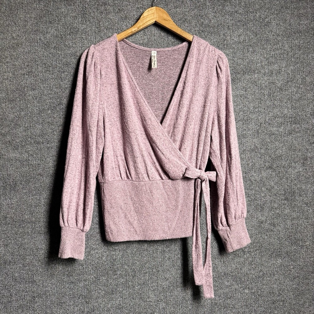 PerSeption XL Mauve Sweater Balletcore
